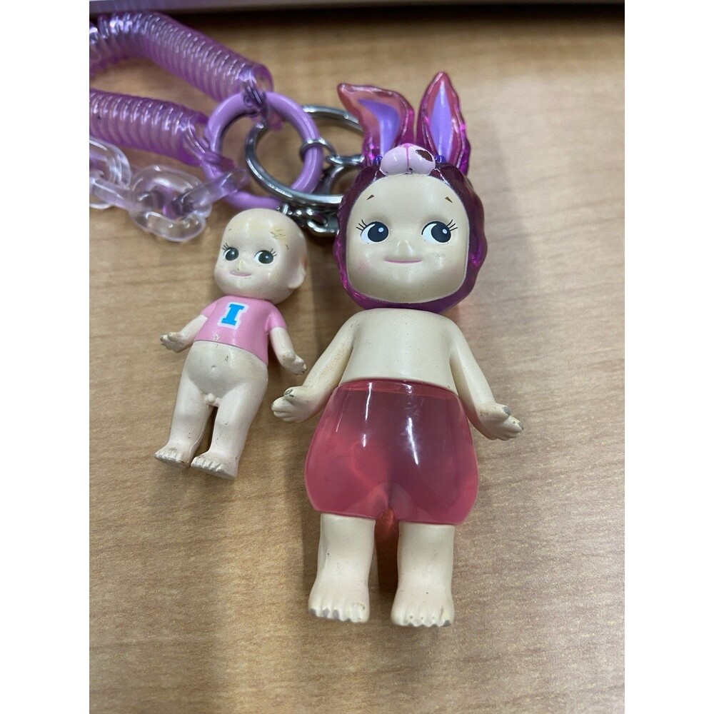 Sonny Angel Animal Series Rabbit Kewpie Figure Key Chain Figurine